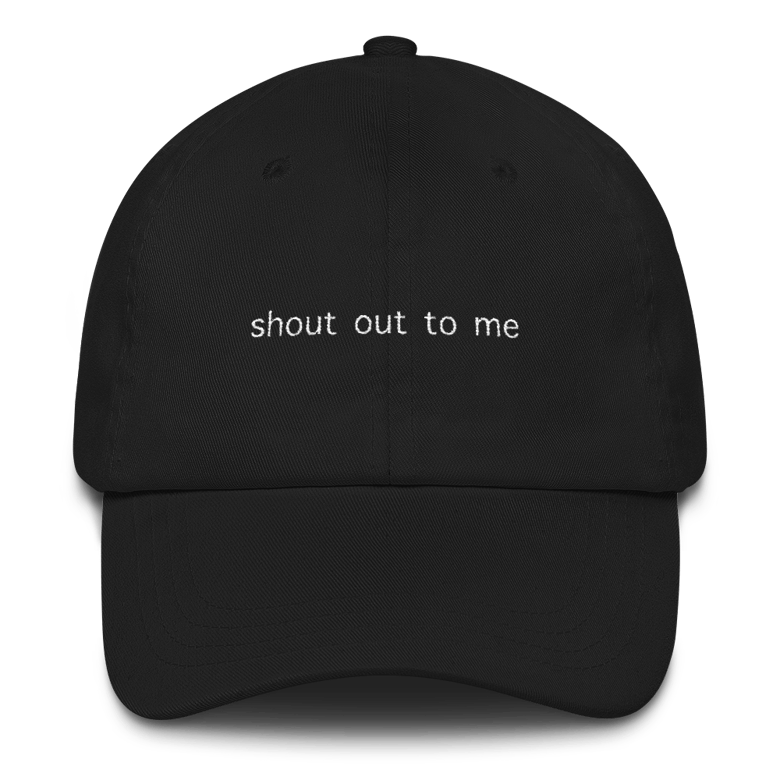 Image of shout out hat