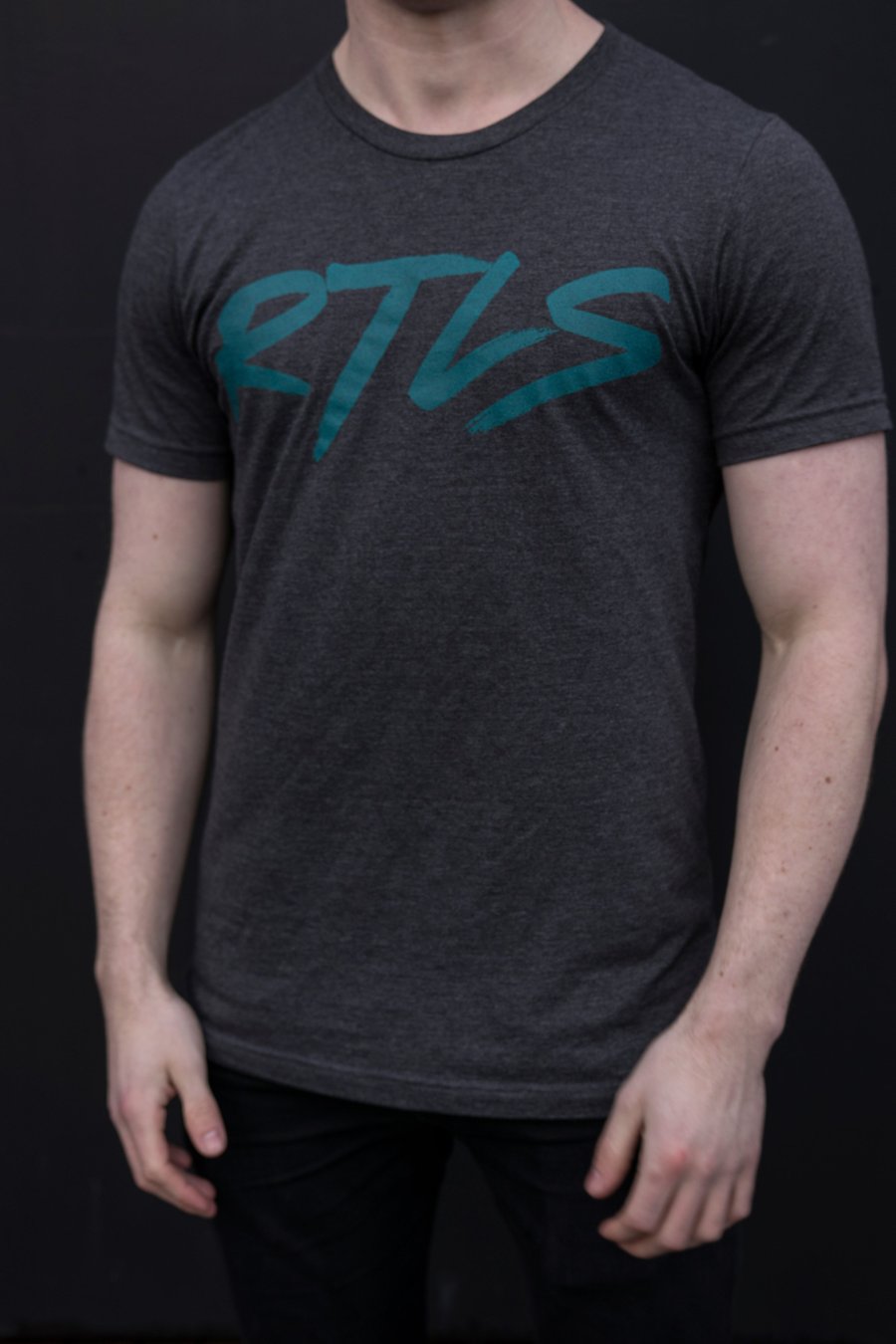 Image of Original RTLS - Dark Grey Heather/Teal