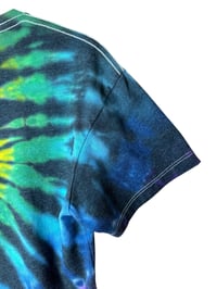 Image 10 of XS Crop Tee in Rock-n-Roll Spiral Tie Dye