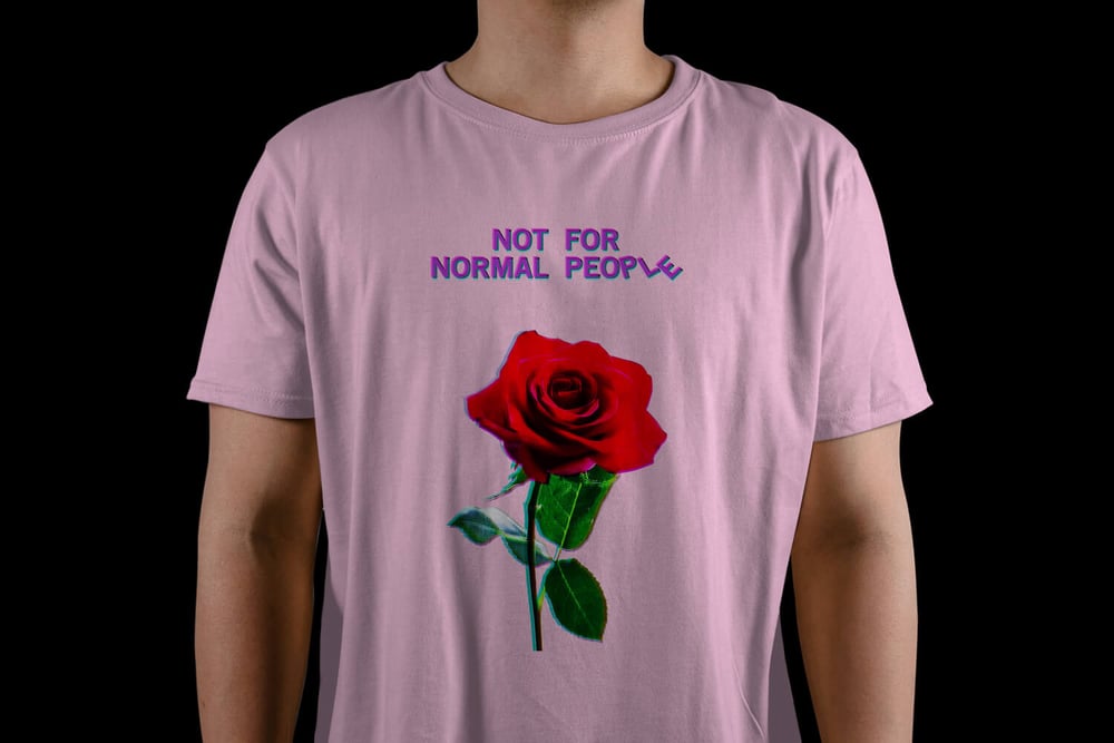 Image of NFNP Vaporwave T-Shirt - PINK