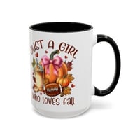 Image 3 of Just a girl who loves Fall Mug