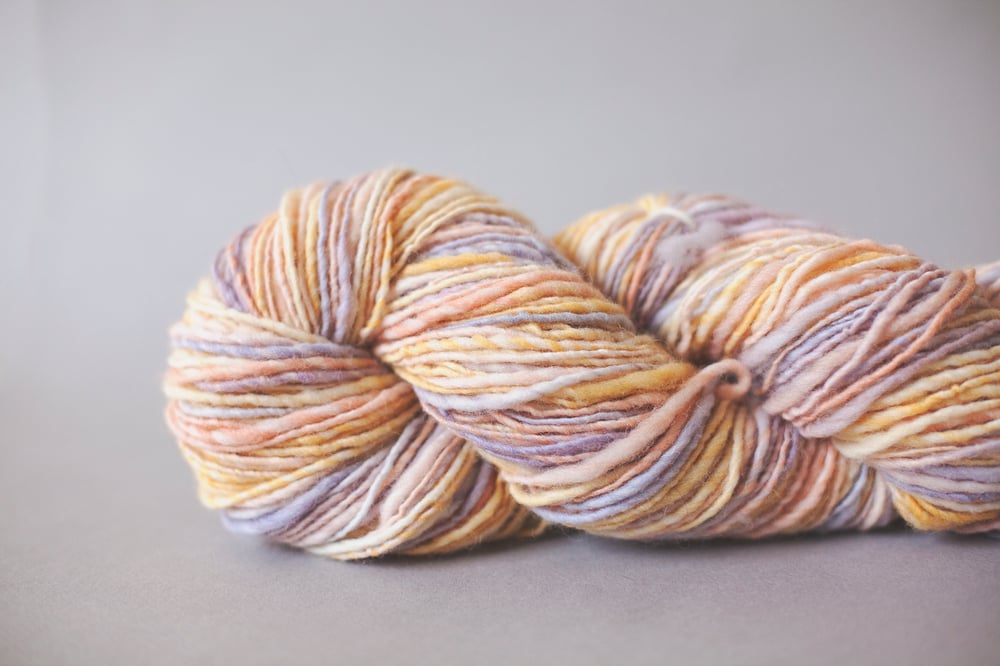 Image of Sunrise Thick and thin light- Cheviot/Merino blend