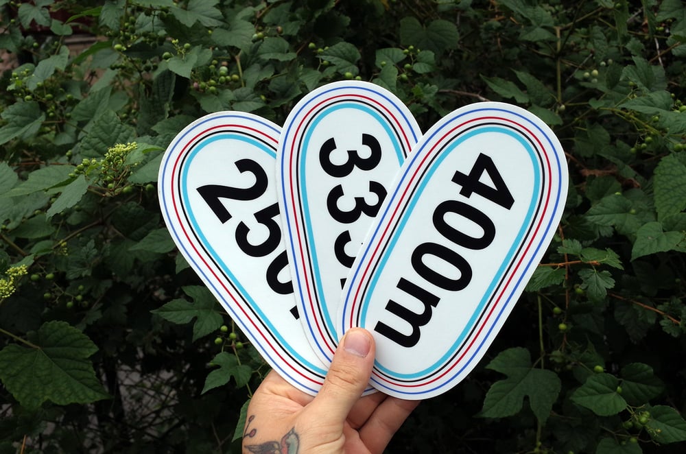 Image of Velodrome Bumper Sticker