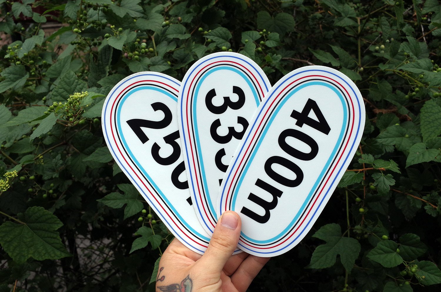 Image of Velodrome Bumper Sticker