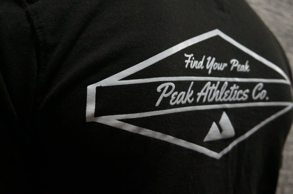 Image of Original Find Your Peak Tee (Black)