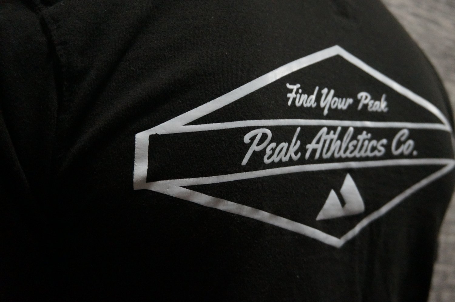 Image of Original Find Your Peak Tee (Black)