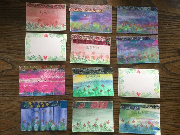 Image of Handmade notecards