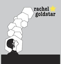Image of rachel goldstar - self titled 7 inch vinyl (limited to 300 copies)