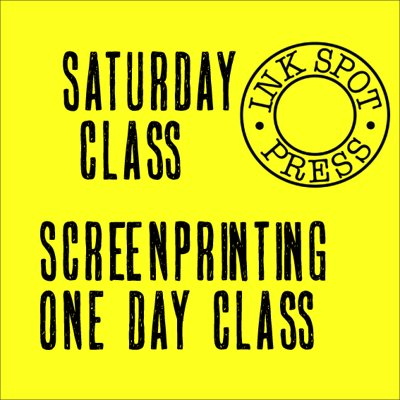 Image of SATURDAY SCREENPRINT:  1st. June 2024. 11am - 5pm. £90.00