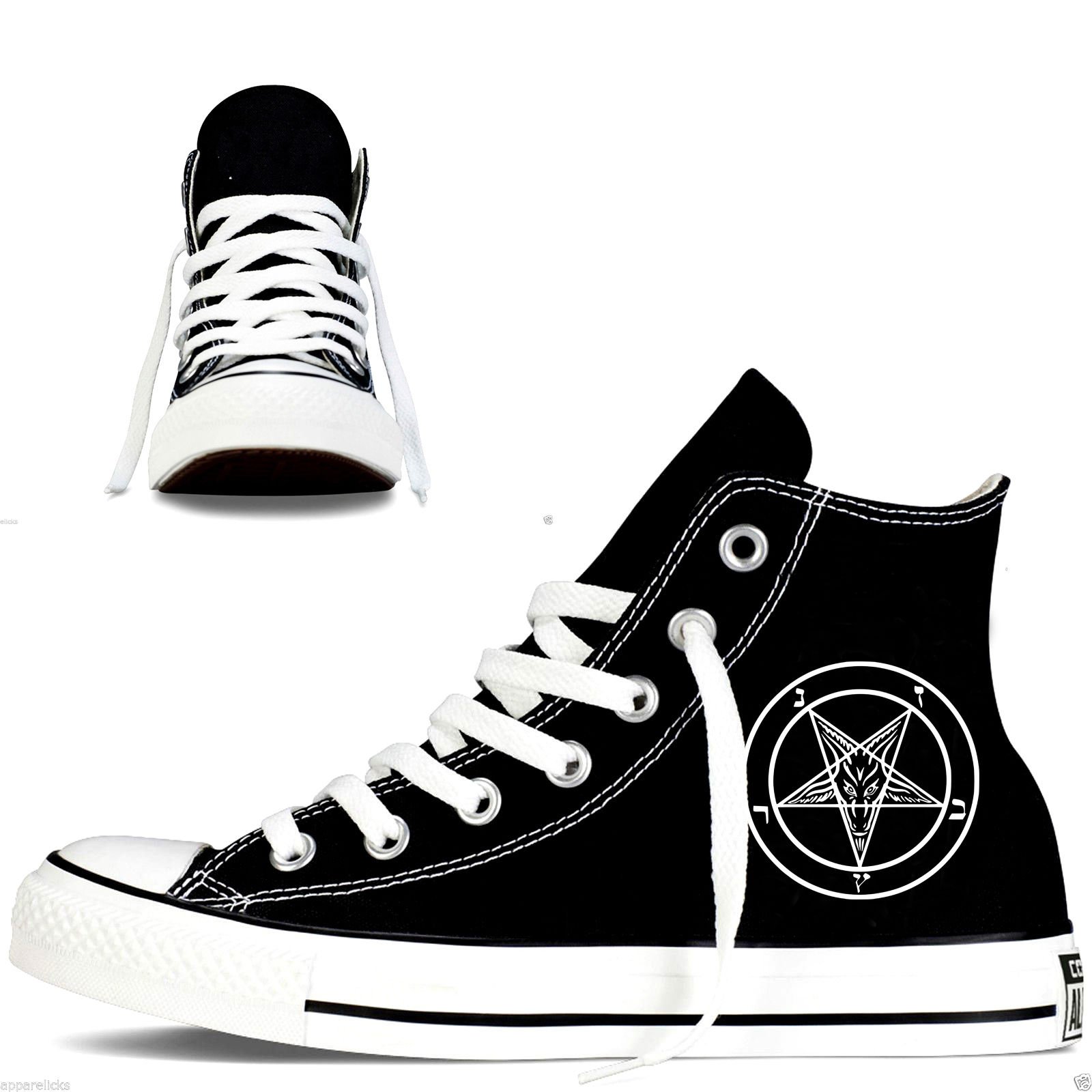 converse shoes pentagram