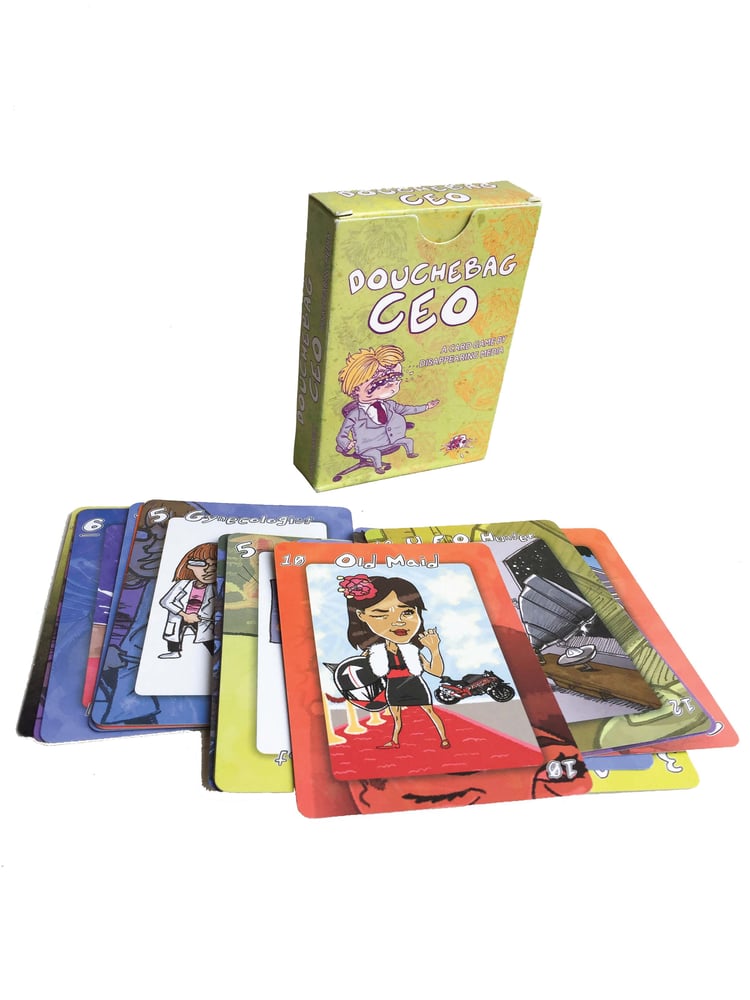 Image of DOUCHEBAG CEO CARD GAME