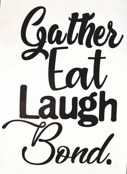 Image of Gather Eat Laugh Bond