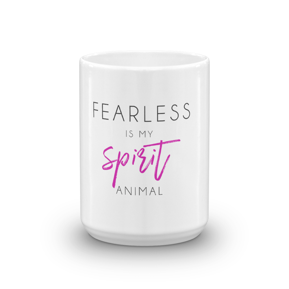 Image of Fearless Is My Spirit Animal Mug