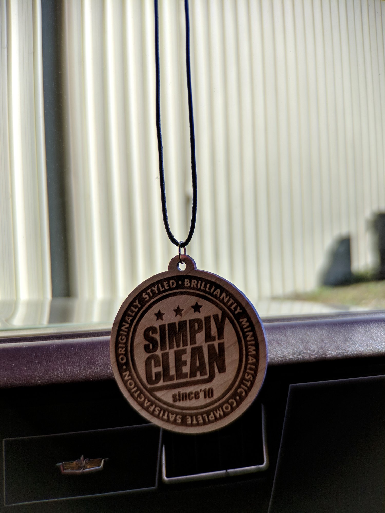 Image of Simply Clean Radical Wood Mirror Hanger
