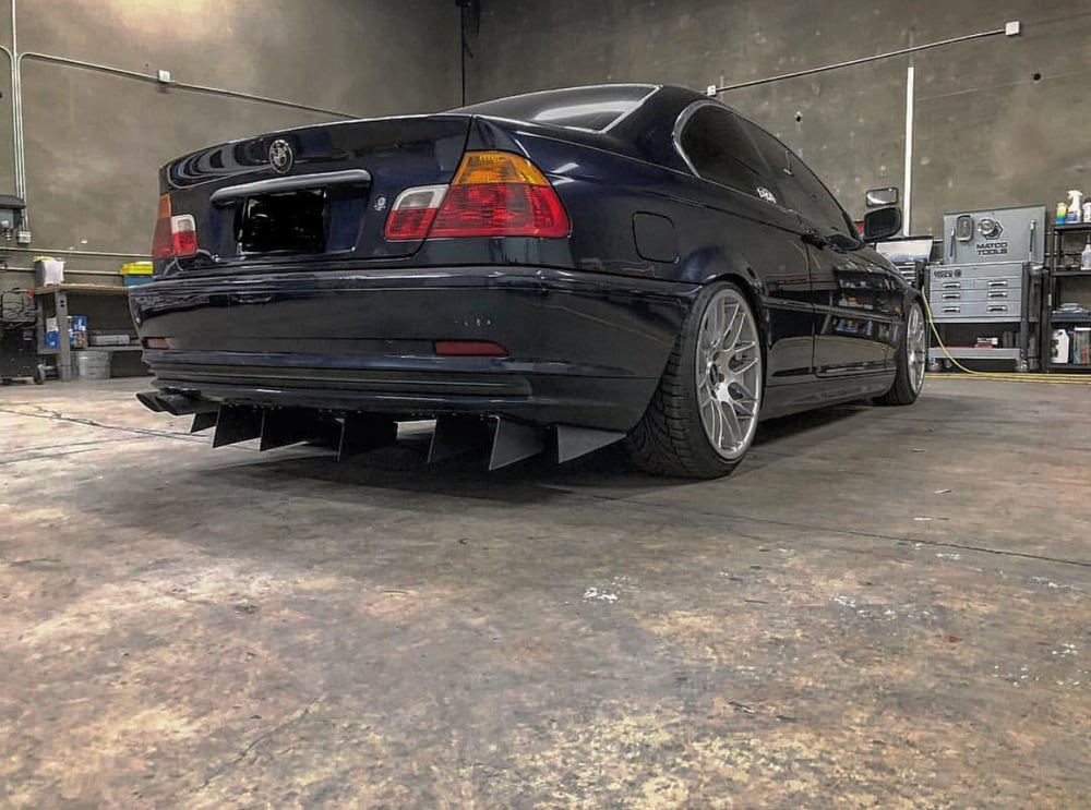 BMW e46 Rear Diffuser Invictus Aero BMW e46 Rear Diffuser Invictus Aero