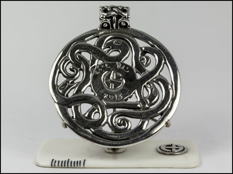 Image of Midgard Serpent and offspring Pendant