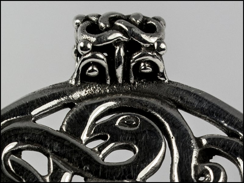 Image of Midgard Serpent and offspring Pendant