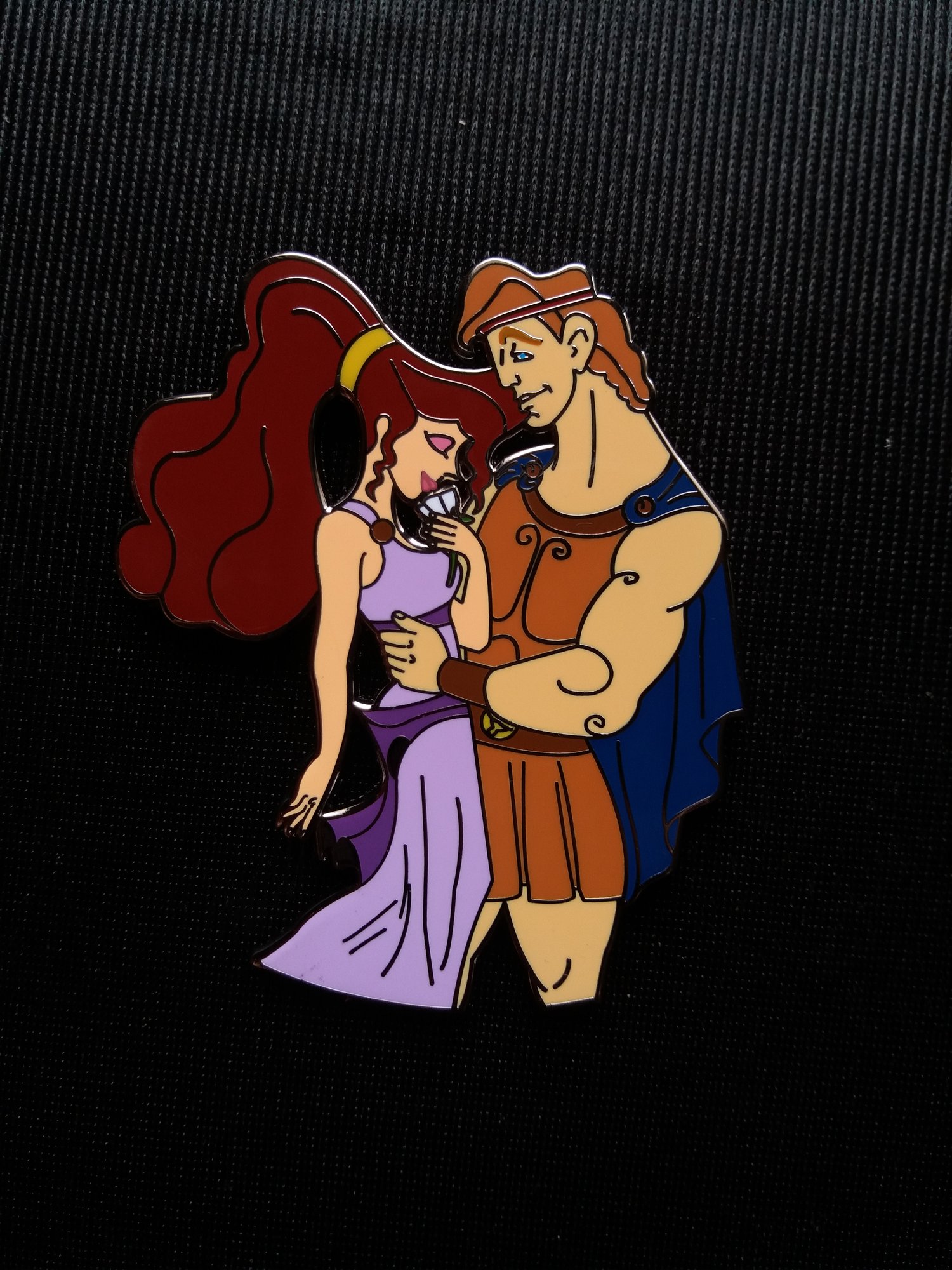 Image of HERCULES PIN WITH MEGARA LOVE