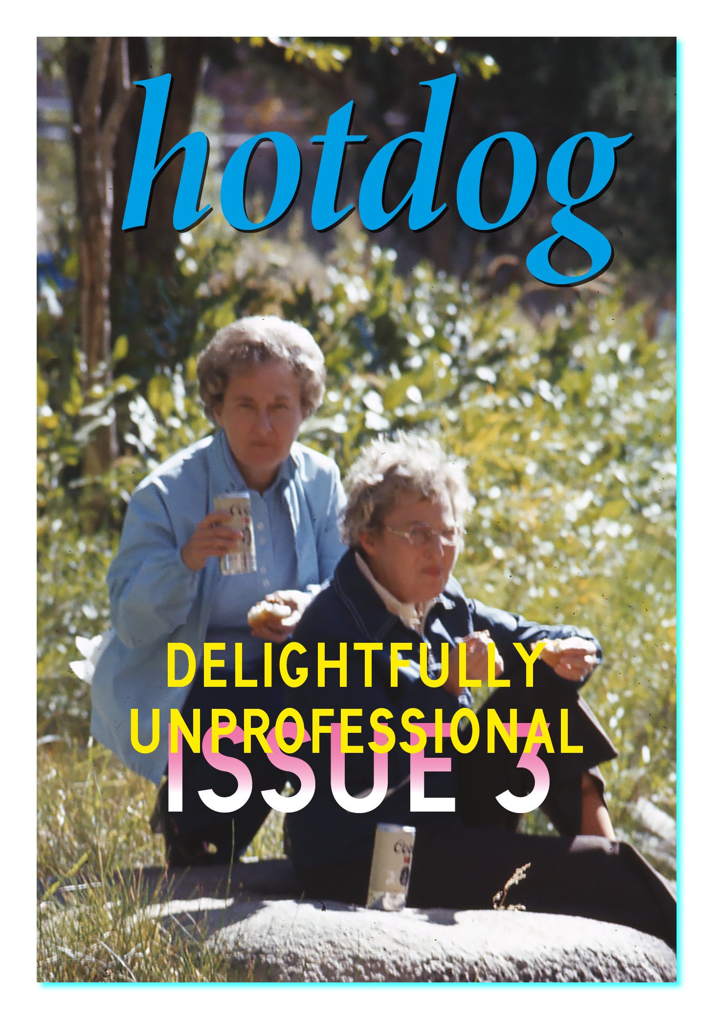 Image of hotdog issue 3 - delightfully unprofessional