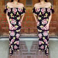 Image 2 of Allison Long Flower Dress