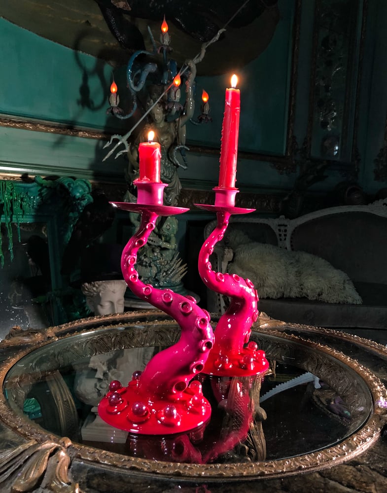Image of Valentine Tentacle Candlestick
