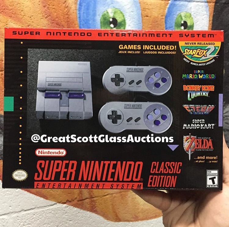 Image of SNES Classic Modded with 250 games Only 1 Available
