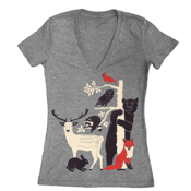 Image of Women's Forest Friends VNeck