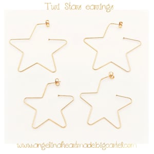 Image of Turi stars earrings