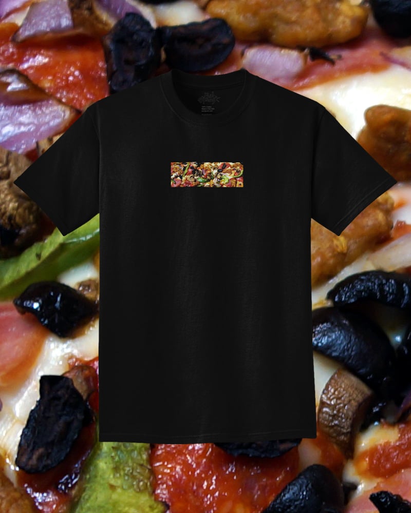 Supreme hotsell pizza shirt