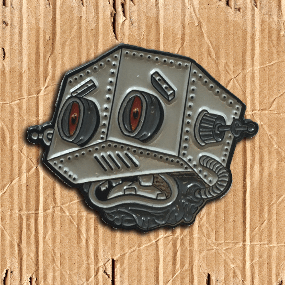 Image of ROBO FIEND Enamel Pin