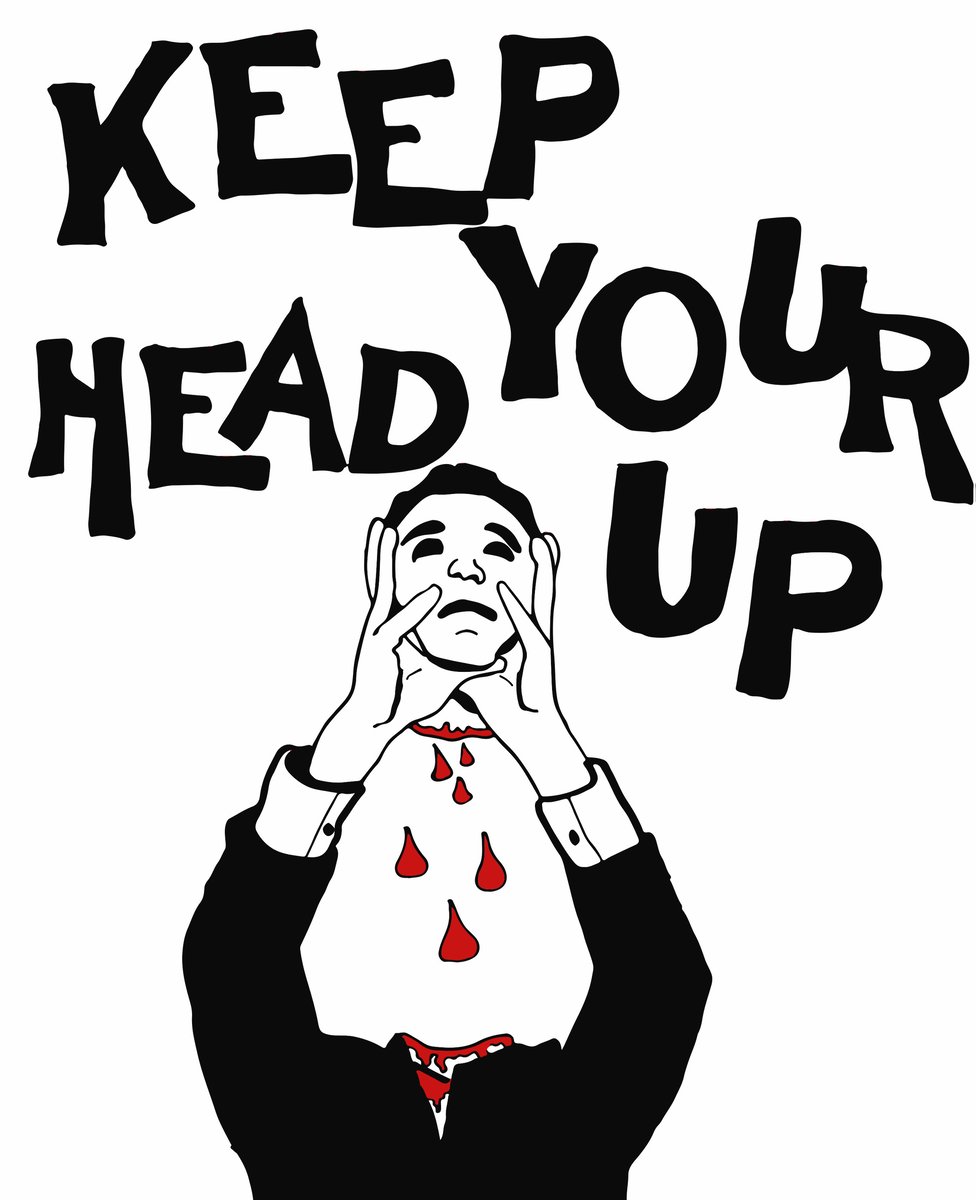 Keep Your Head Up PRINT 11"x17" Killustrationz