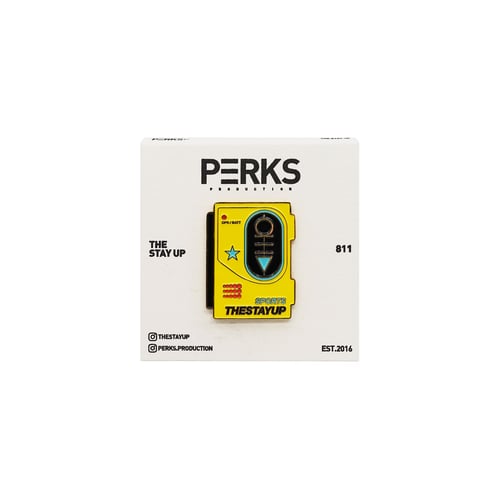 Image of The Stay Up "Walkman" Enamel Pin