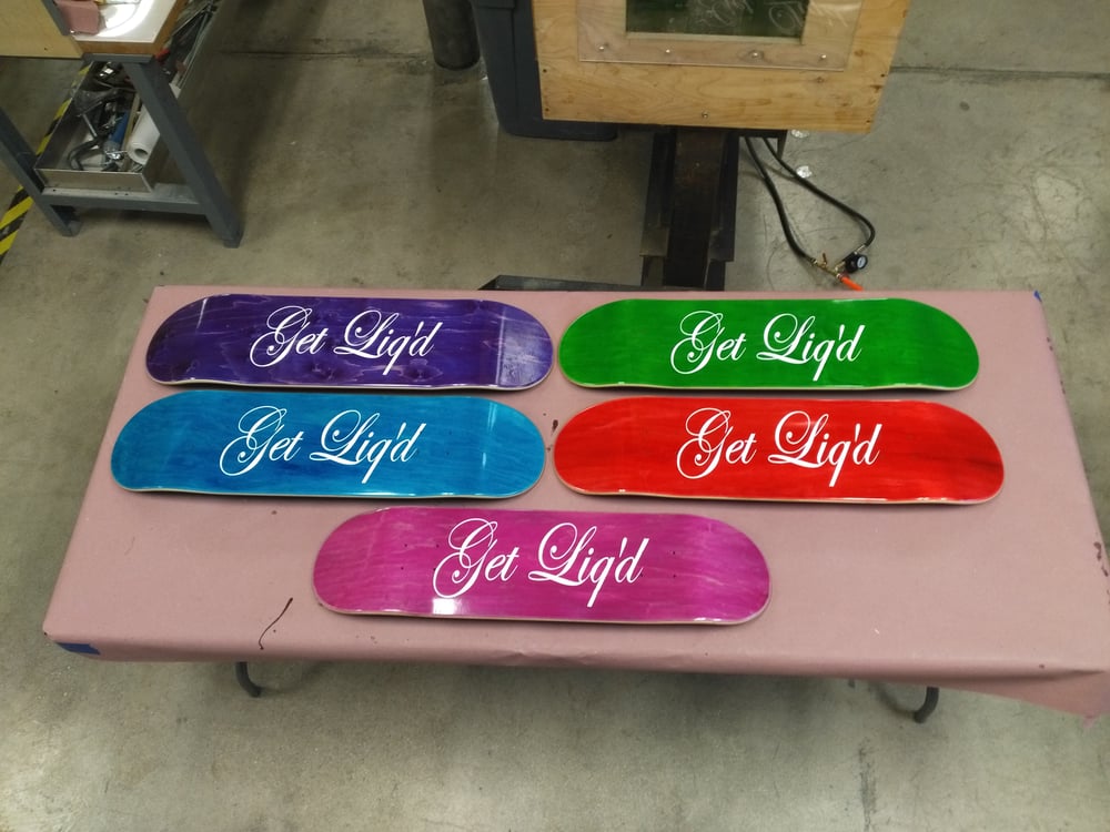 Image of Lollipop Skate Deck - Test Graphics