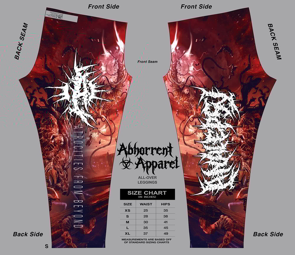 Image of Analepsy "Atrocities" Leggings