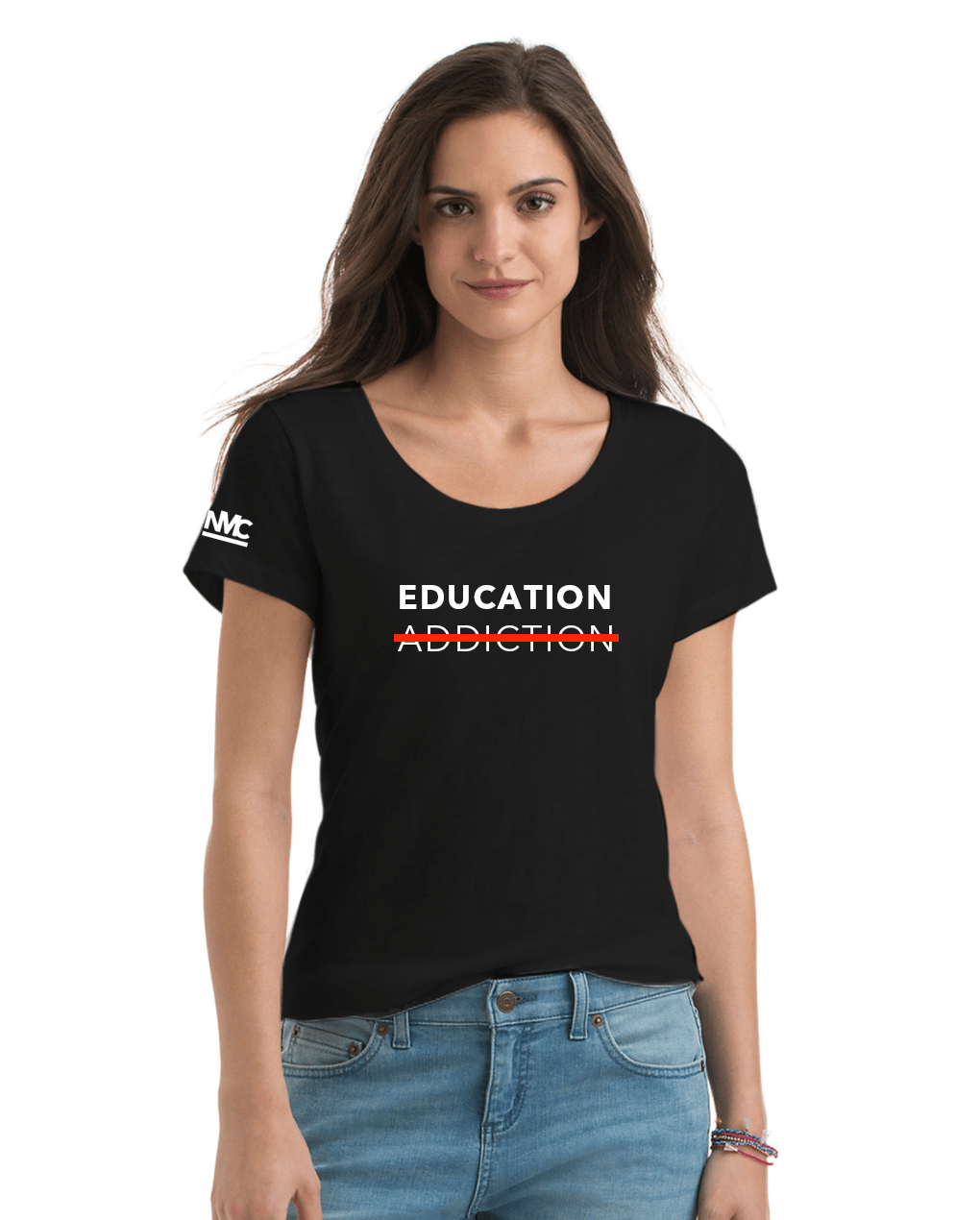 Image of EDUCATION > ADDICTION BABYDOLL TEE