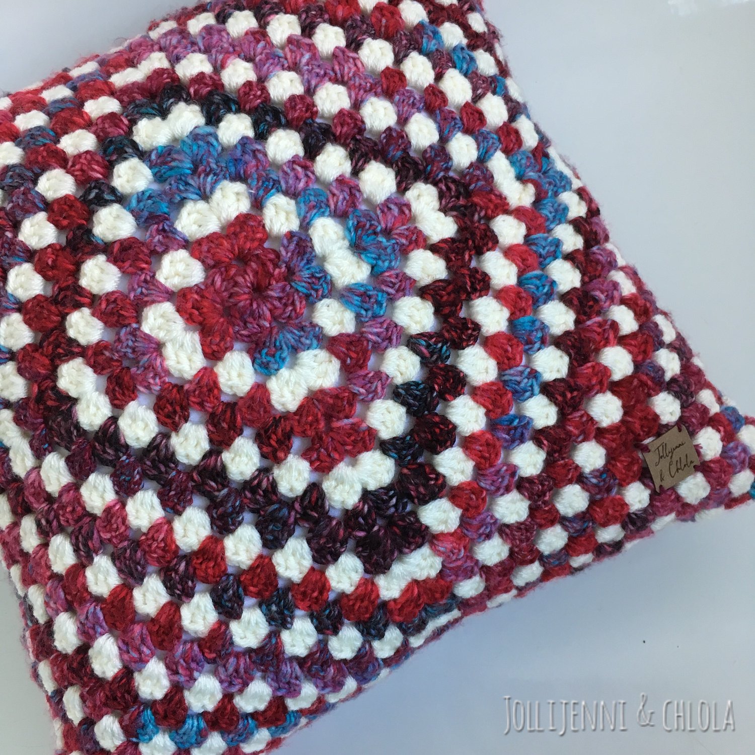 Image of Chunky Granny Square Cushion