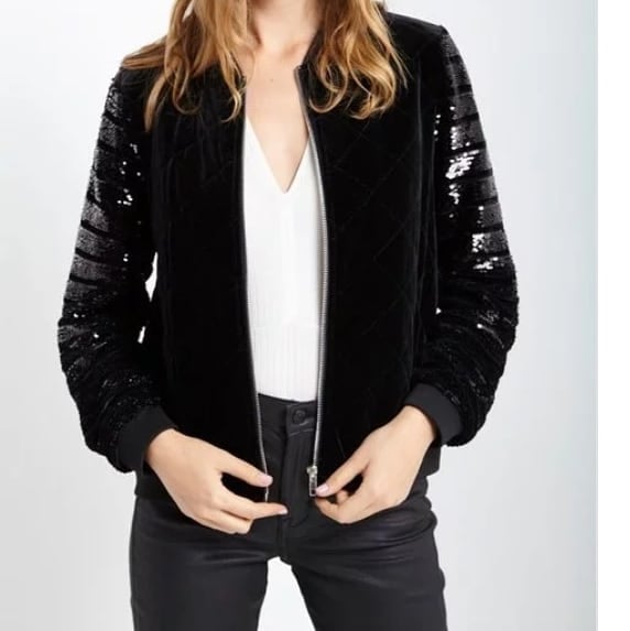 Image of Sequin & Velvet Jacket