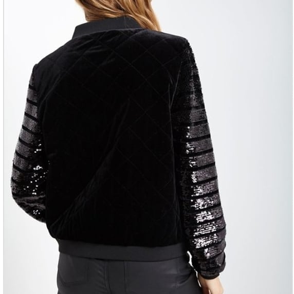 Image of Sequin & Velvet Jacket