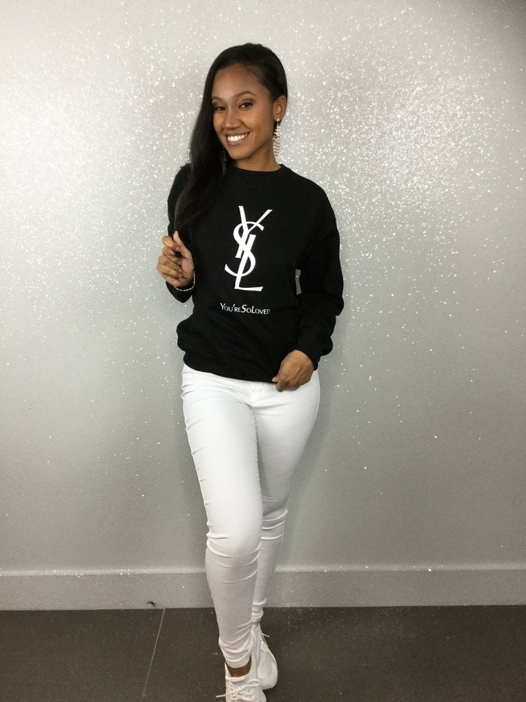 Ysl sweatshirt womens new arrivals