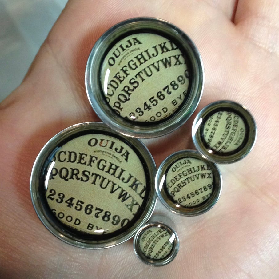 Image of Ouija Plugs (sizes 2g-2")