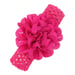 Image of Laser Cut Flower Crochet Headbands- fits Newborn-Adult