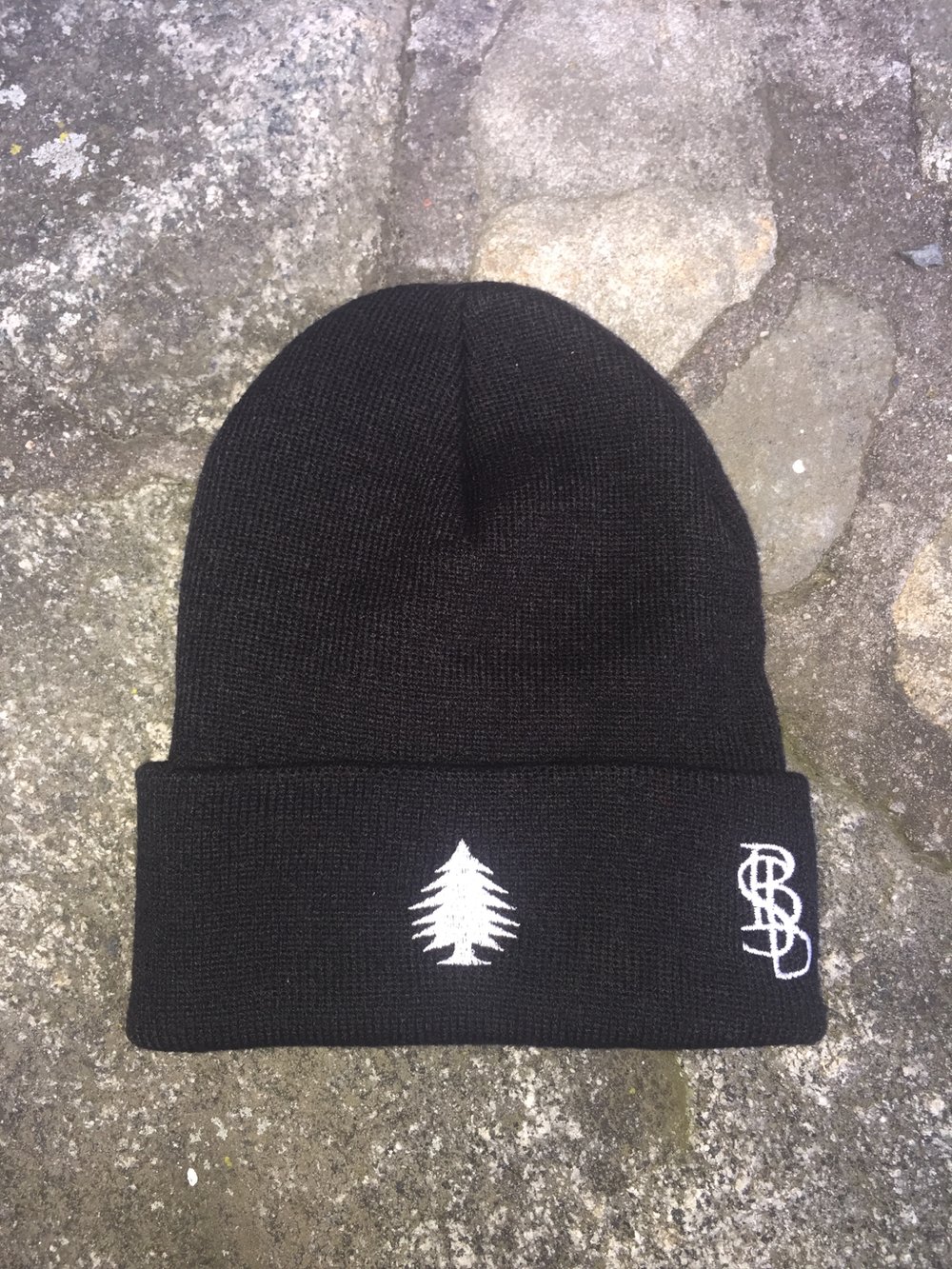 Image of "Blackout!" Pine Beanie