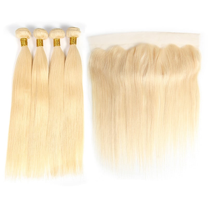 Image of CELESTE BLONDE BRAZILIAN DROIT NATUREL + FRONTALE