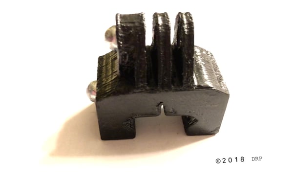 Image of 3D PRINTED GOPRO Rail MOUNT