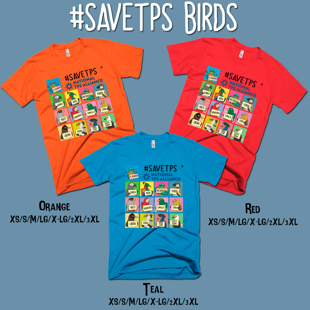Image of #SAVETPS Birds T-shirt