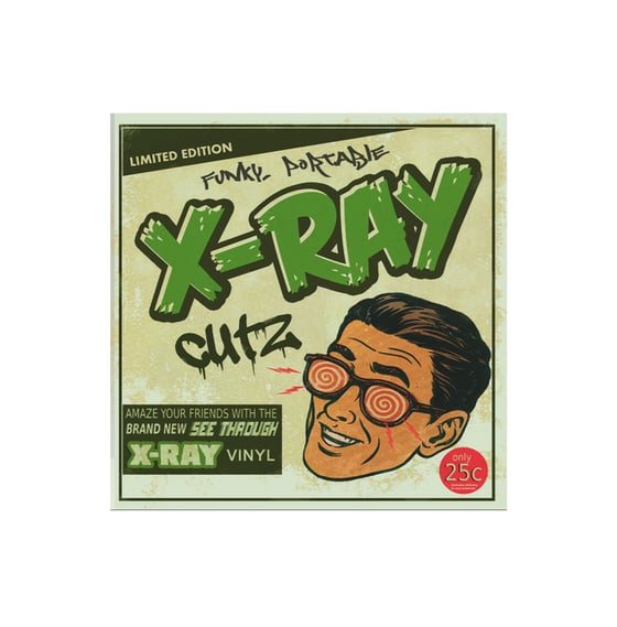 Image of Crab Cake Records X-Ray Cutz 7"