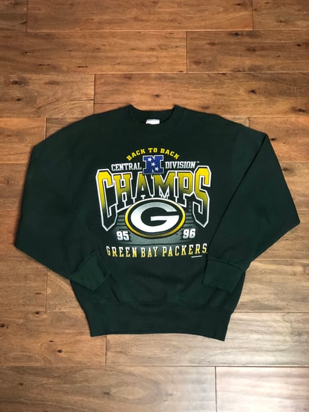 Image of Vintage 1996 Packers Crewneck size M