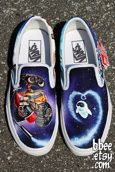 Image of Wall-E Vans (MADE TO ORDER)