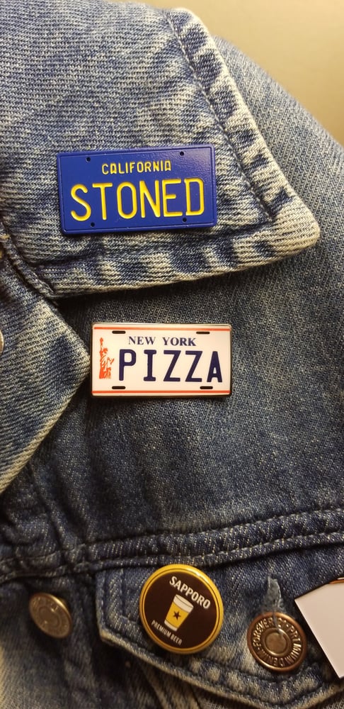 Image of NEW YORK PLATE PIN