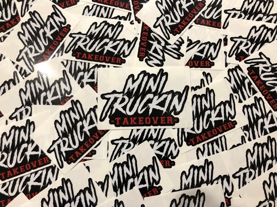 CLASSIC LOGO STICKER | Mini Truckin Takeover